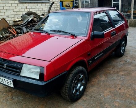 Красный ВАЗ 2108, объемом двигателя 1.5 л и пробегом 120 тыс. км за 1650 $, фото 1 на Automoto.ua