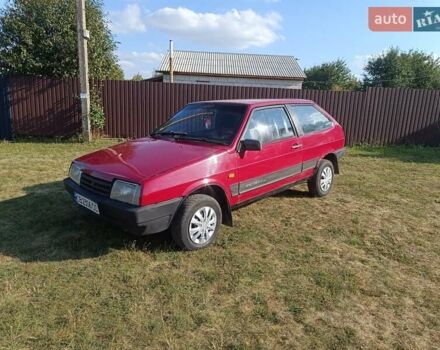 Красный ВАЗ 2108, объемом двигателя 1.3 л и пробегом 30 тыс. км за 750 $, фото 1 на Automoto.ua