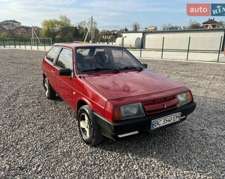 Красный ВАЗ 2108, объемом двигателя 1.1 л и пробегом 96 тыс. км за 950 $, фото 1 на Automoto.ua