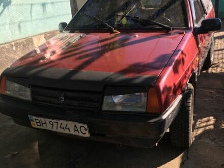 Красный ВАЗ 2108, объемом двигателя 1.3 л и пробегом 3 тыс. км за 850 $, фото 1 на Automoto.ua