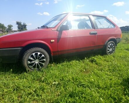 Красный ВАЗ 2108, объемом двигателя 1.1 л и пробегом 50 тыс. км за 350 $, фото 1 на Automoto.ua