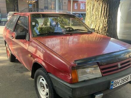 Красный ВАЗ 2108, объемом двигателя 1.3 л и пробегом 65 тыс. км за 1200 $, фото 1 на Automoto.ua