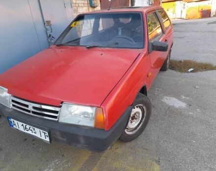 Красный ВАЗ 2108, объемом двигателя 1.1 л и пробегом 12 тыс. км за 350 $, фото 1 на Automoto.ua
