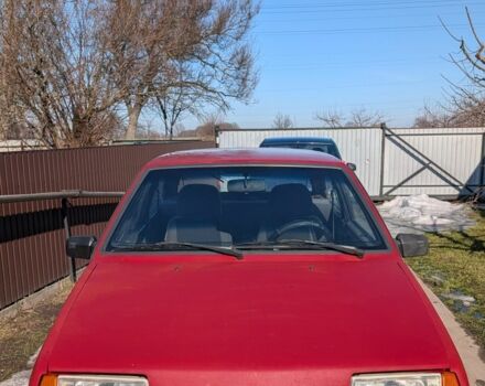 Красный ВАЗ 2108, объемом двигателя 0 л и пробегом 50 тыс. км за 400 $, фото 1 на Automoto.ua