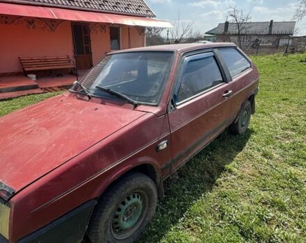 Красный ВАЗ 2108, объемом двигателя 1.5 л и пробегом 100 тыс. км за 230 $, фото 1 на Automoto.ua