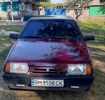 Красный ВАЗ 2108, объемом двигателя 1.6 л и пробегом 100 тыс. км за 1600 $, фото 1 на Automoto.ua