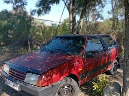 Красный ВАЗ 2108, объемом двигателя 1.3 л и пробегом 160 тыс. км за 406 $, фото 1 на Automoto.ua