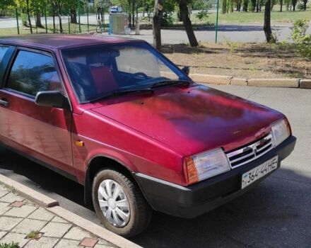Червоний ВАЗ 2108, об'ємом двигуна 2 л та пробігом 200 тис. км за 1117 $, фото 1 на Automoto.ua