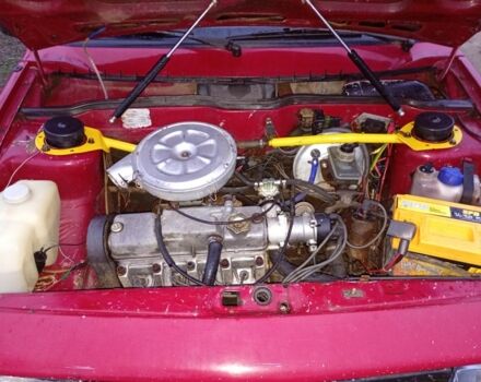 Красный ВАЗ 2108, объемом двигателя 1 л и пробегом 2 тыс. км за 850 $, фото 1 на Automoto.ua