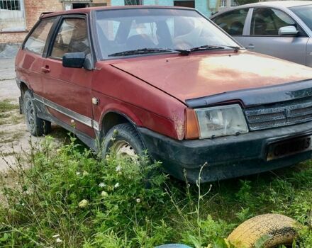 Красный ВАЗ 2108, объемом двигателя 1.5 л и пробегом 8 тыс. км за 484 $, фото 1 на Automoto.ua