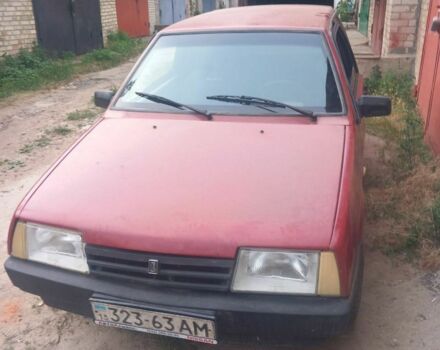 Красный ВАЗ 2108, объемом двигателя 1 л и пробегом 12 тыс. км за 800 $, фото 1 на Automoto.ua