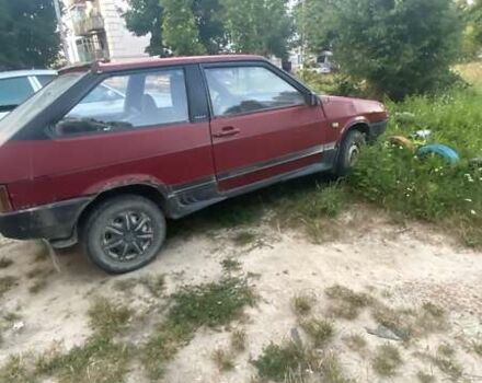 Красный ВАЗ 2108, объемом двигателя 1.5 л и пробегом 8 тыс. км за 484 $, фото 1 на Automoto.ua