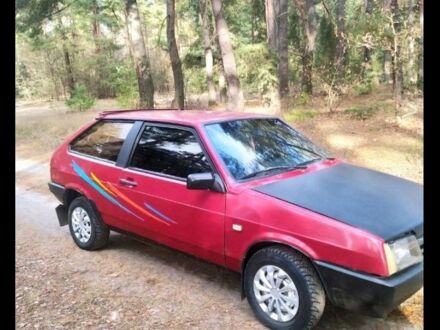 Красный ВАЗ 2108, объемом двигателя 1.5 л и пробегом 280 тыс. км за 900 $, фото 1 на Automoto.ua