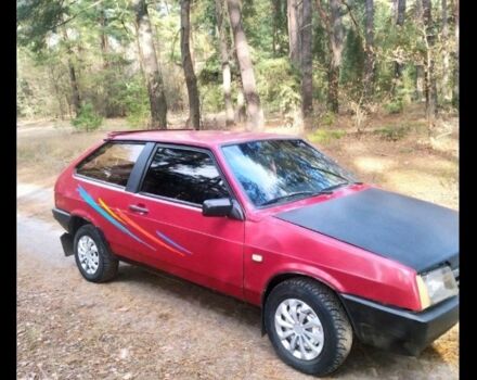 Красный ВАЗ 2108, объемом двигателя 1.5 л и пробегом 280 тыс. км за 900 $, фото 1 на Automoto.ua