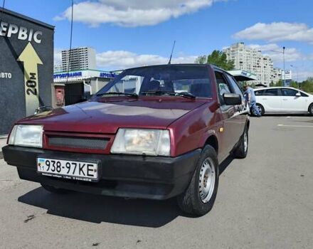 Красный ВАЗ 2108, объемом двигателя 1.5 л и пробегом 59 тыс. км за 1500 $, фото 1 на Automoto.ua