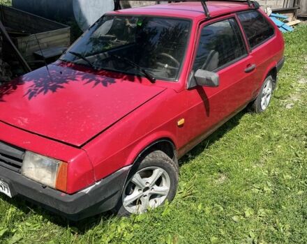 Красный ВАЗ 2108, объемом двигателя 1.1 л и пробегом 80 тыс. км за 650 $, фото 1 на Automoto.ua