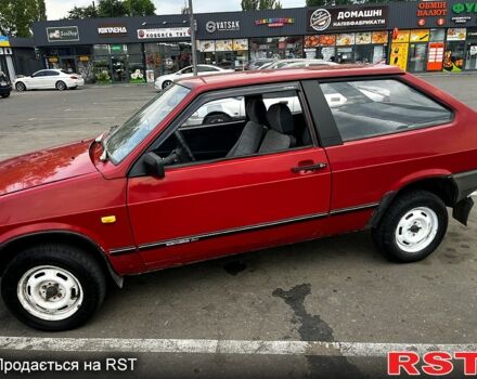 Красный ВАЗ 2108, объемом двигателя 1.3 л и пробегом 75 тыс. км за 1500 $, фото 1 на Automoto.ua