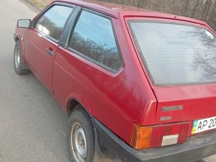 Красный ВАЗ 2108, объемом двигателя 5 л и пробегом 75 тыс. км за 800 $, фото 1 на Automoto.ua