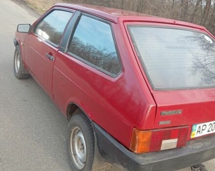 Красный ВАЗ 2108, объемом двигателя 5 л и пробегом 75 тыс. км за 800 $, фото 1 на Automoto.ua