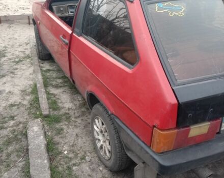 Красный ВАЗ 2108, объемом двигателя 1.3 л и пробегом 160 тыс. км за 355 $, фото 1 на Automoto.ua