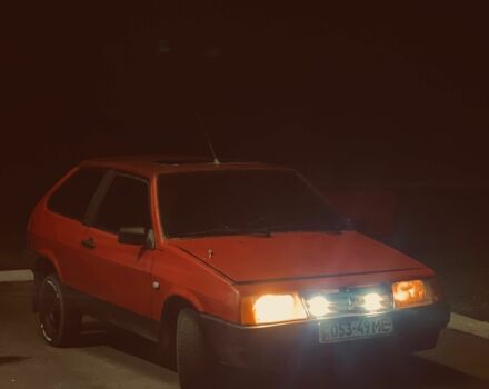 Красный ВАЗ 2108, объемом двигателя 1.3 л и пробегом 100 тыс. км за 750 $, фото 1 на Automoto.ua