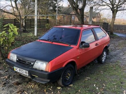 Красный ВАЗ 2108, объемом двигателя 1.5 л и пробегом 293 тыс. км за 1200 $, фото 1 на Automoto.ua
