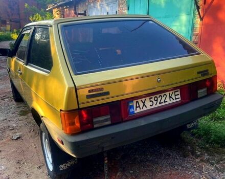 Желтый ВАЗ 2108, объемом двигателя 1.3 л и пробегом 303 тыс. км за 750 $, фото 1 на Automoto.ua