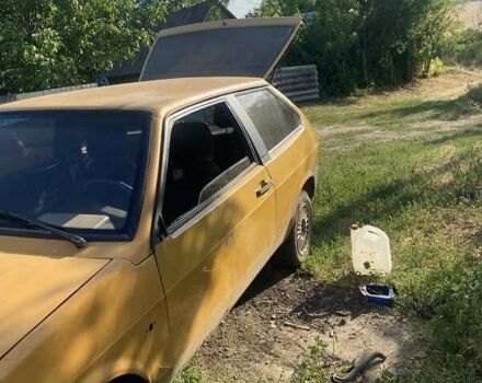 Жовтий ВАЗ 2108, об'ємом двигуна 1.5 л та пробігом 222 тис. км за 500 $, фото 4 на Automoto.ua