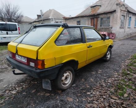 Желтый ВАЗ 2108, объемом двигателя 1.3 л и пробегом 100 тыс. км за 272 $, фото 2 на Automoto.ua