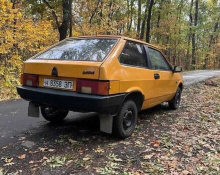 Желтый ВАЗ 2108, объемом двигателя 1.5 л и пробегом 446 тыс. км за 582 $, фото 5 на Automoto.ua