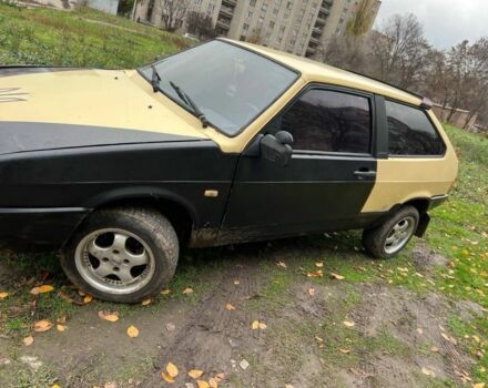 Желтый ВАЗ 2108, объемом двигателя 1.3 л и пробегом 67 тыс. км за 800 $, фото 1 на Automoto.ua