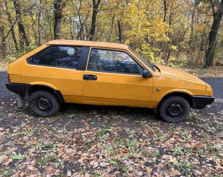 Жовтий ВАЗ 2108, об'ємом двигуна 1 л та пробігом 11 тис. км за 620 $, фото 4 на Automoto.ua