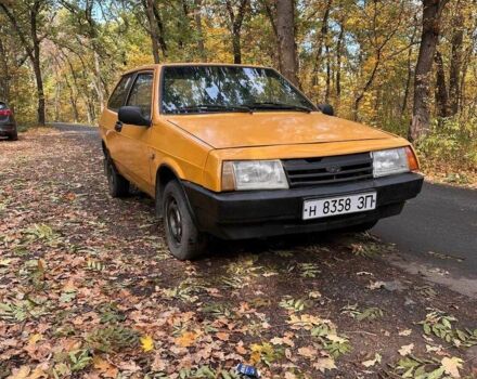 Жовтий ВАЗ 2108, об'ємом двигуна 1 л та пробігом 11 тис. км за 620 $, фото 5 на Automoto.ua