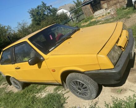 Желтый ВАЗ 2108, объемом двигателя 1.3 л и пробегом 146 тыс. км за 750 $, фото 1 на Automoto.ua