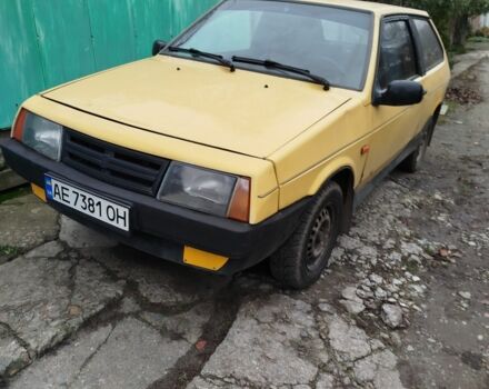 Желтый ВАЗ 2108, объемом двигателя 1.3 л и пробегом 200 тыс. км за 664 $, фото 1 на Automoto.ua
