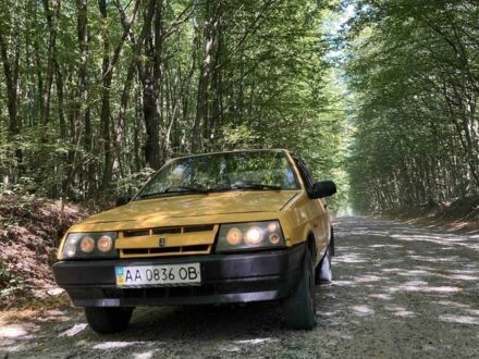 Желтый ВАЗ 2108, объемом двигателя 1.3 л и пробегом 146 тыс. км за 750 $, фото 1 на Automoto.ua