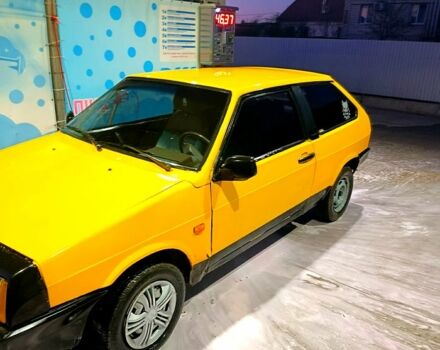 Желтый ВАЗ 2108, объемом двигателя 1.3 л и пробегом 356 тыс. км за 900 $, фото 1 на Automoto.ua