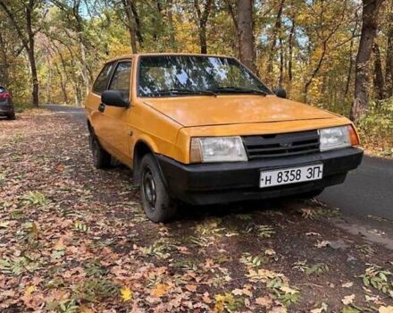 Жовтий ВАЗ 2108, об'ємом двигуна 1.5 л та пробігом 446 тис. км за 582 $, фото 1 на Automoto.ua