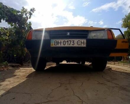 Желтый ВАЗ 2108, объемом двигателя 1.3 л и пробегом 111 тыс. км за 550 $, фото 1 на Automoto.ua