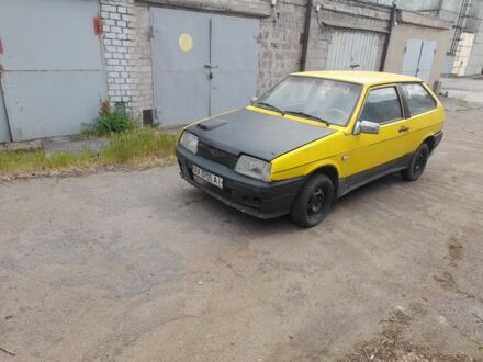 Жовтий ВАЗ 2108, об'ємом двигуна 0.13 л та пробігом 98 тис. км за 419 $, фото 1 на Automoto.ua