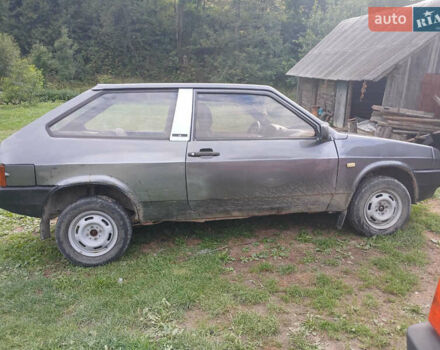 Серый ВАЗ 2108, объемом двигателя 1.3 л и пробегом 1 тыс. км за 600 $, фото 1 на Automoto.ua