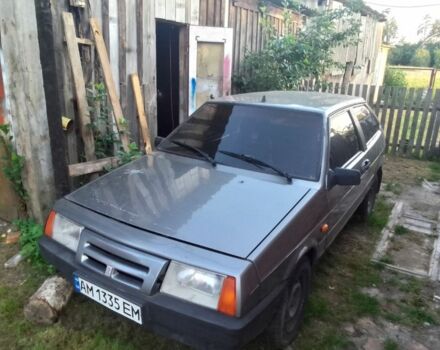 Серый ВАЗ 2108, объемом двигателя 1.3 л и пробегом 5 тыс. км за 484 $, фото 1 на Automoto.ua