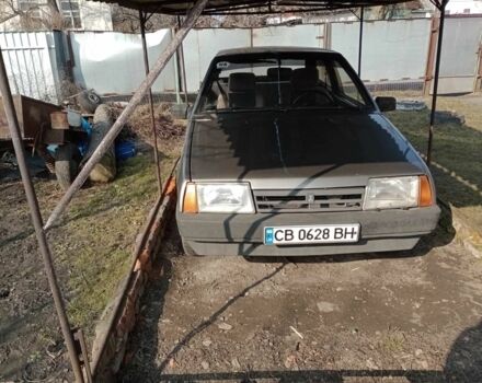 Серый ВАЗ 2108, объемом двигателя 1.3 л и пробегом 70 тыс. км за 1000 $, фото 1 на Automoto.ua