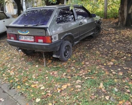 Серый ВАЗ 2108, объемом двигателя 1.3 л и пробегом 150 тыс. км за 365 $, фото 1 на Automoto.ua