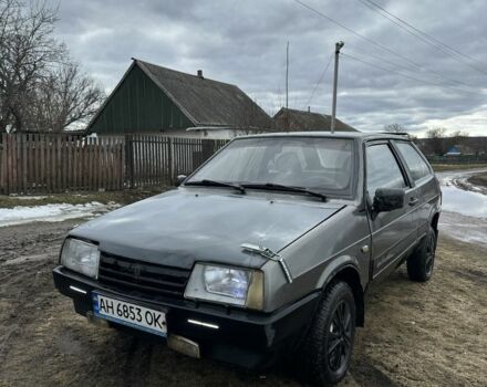 Серый ВАЗ 2108, объемом двигателя 1.5 л и пробегом 338 тыс. км за 378 $, фото 1 на Automoto.ua