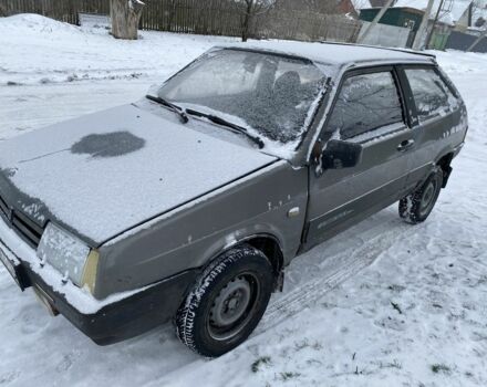 Серый ВАЗ 2108, объемом двигателя 1.5 л и пробегом 337 тыс. км за 606 $, фото 1 на Automoto.ua