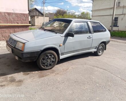 Серый ВАЗ 2108, объемом двигателя 1.5 л и пробегом 546 тыс. км за 595 $, фото 1 на Automoto.ua