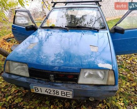 Синій ВАЗ 2108, об'ємом двигуна 1.29 л та пробігом 555 тис. км за 712 $, фото 1 на Automoto.ua