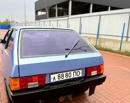 Синий ВАЗ 2108, объемом двигателя 1.5 л и пробегом 97 тыс. км за 1000 $, фото 1 на Automoto.ua