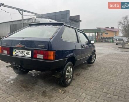 Синий ВАЗ 2108, объемом двигателя 1.3 л и пробегом 120 тыс. км за 1000 $, фото 2 на Automoto.ua